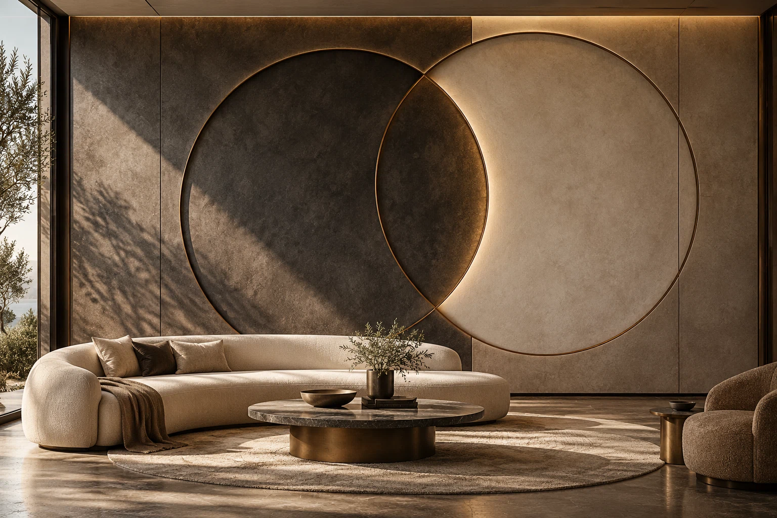 Eclipse Custom Architectural Wall Panels — architectural interior design concept