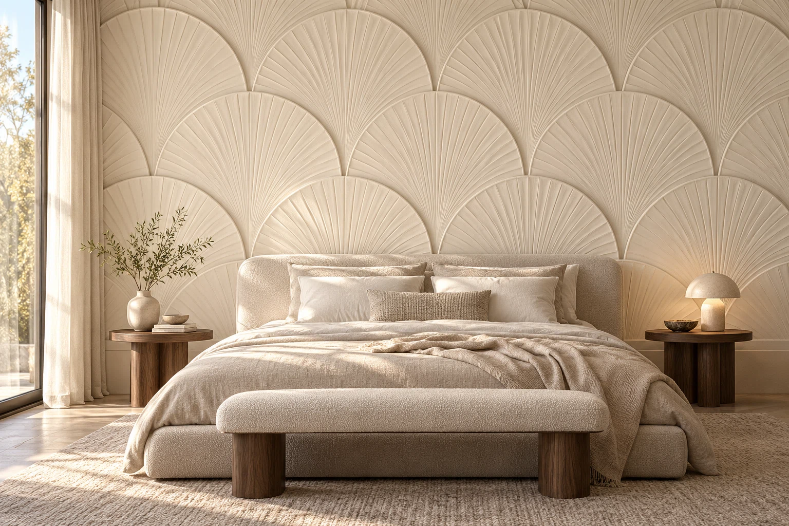 Palmette Custom Architectural Wall Panels interior concept visualization