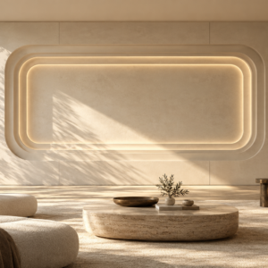 Halo Custom Architectural Wall Panels — architectural interior design concept