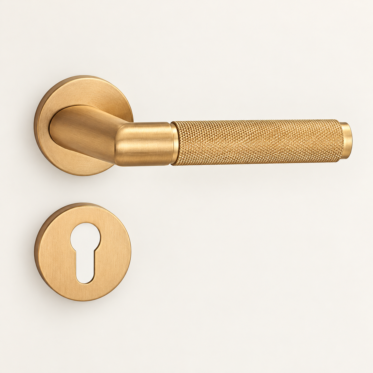 USABD Knox Lever — Satin Gold