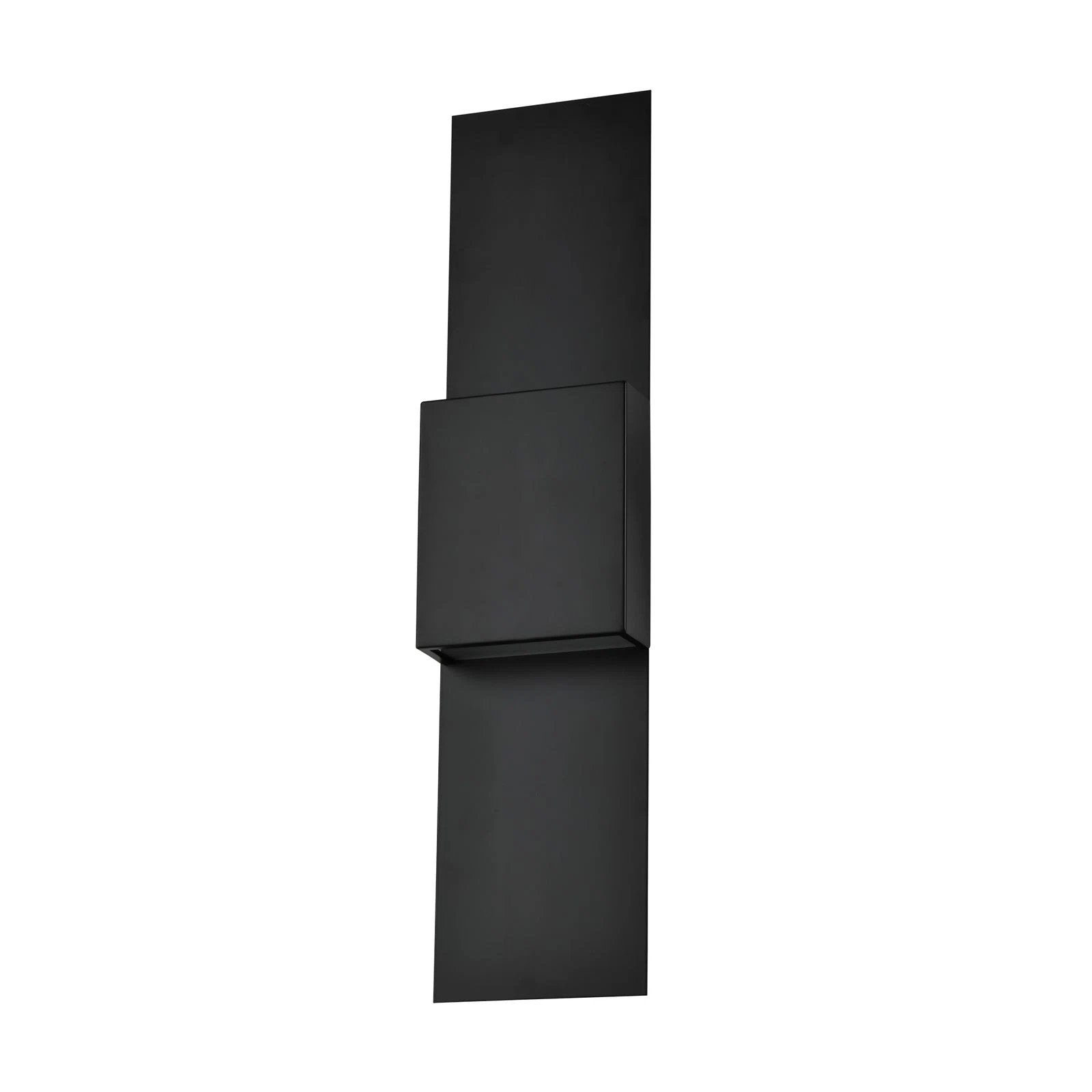 Lomond Black Led Outdoor Wall Scones