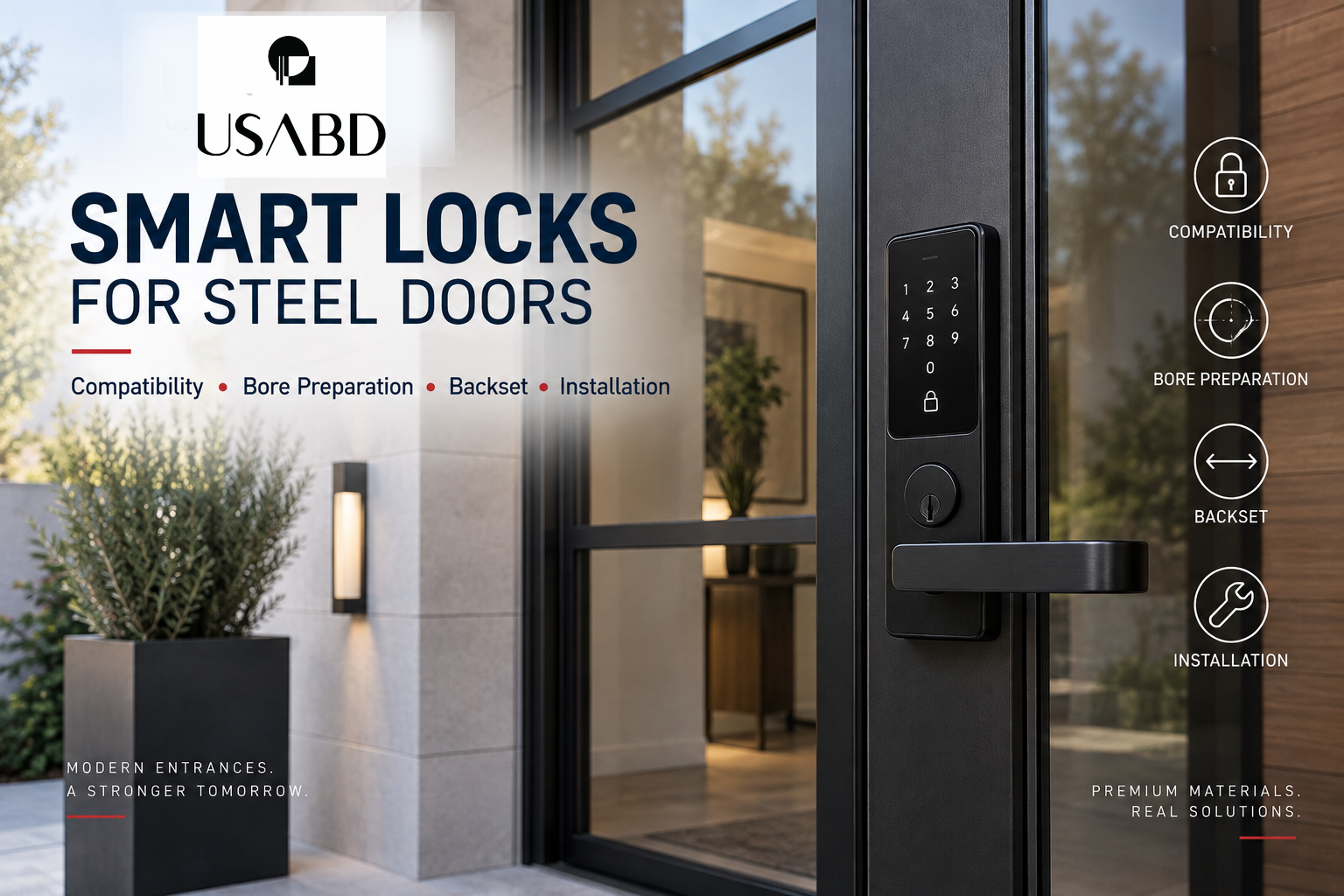 Can You Install a Smart Lock on a Steel Door? What to Check Before Ordering