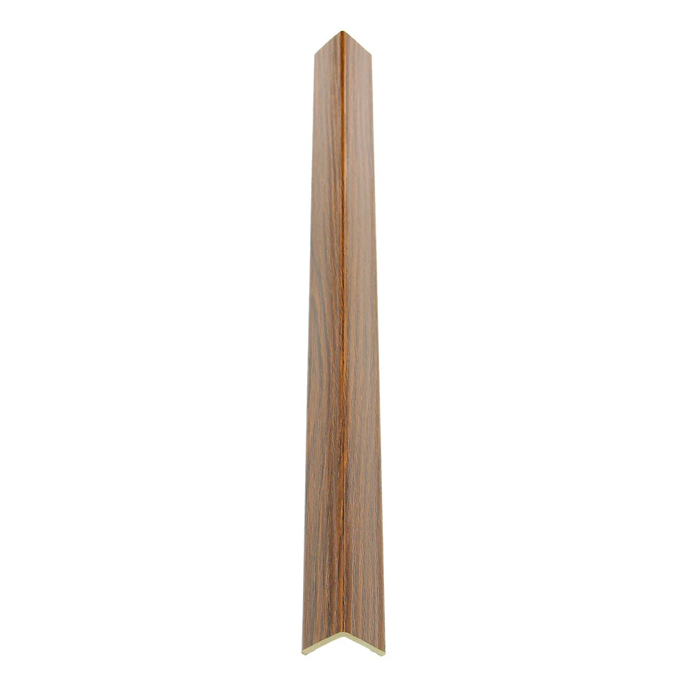 WPC Corner Trim Wall Panel in Walnut 2