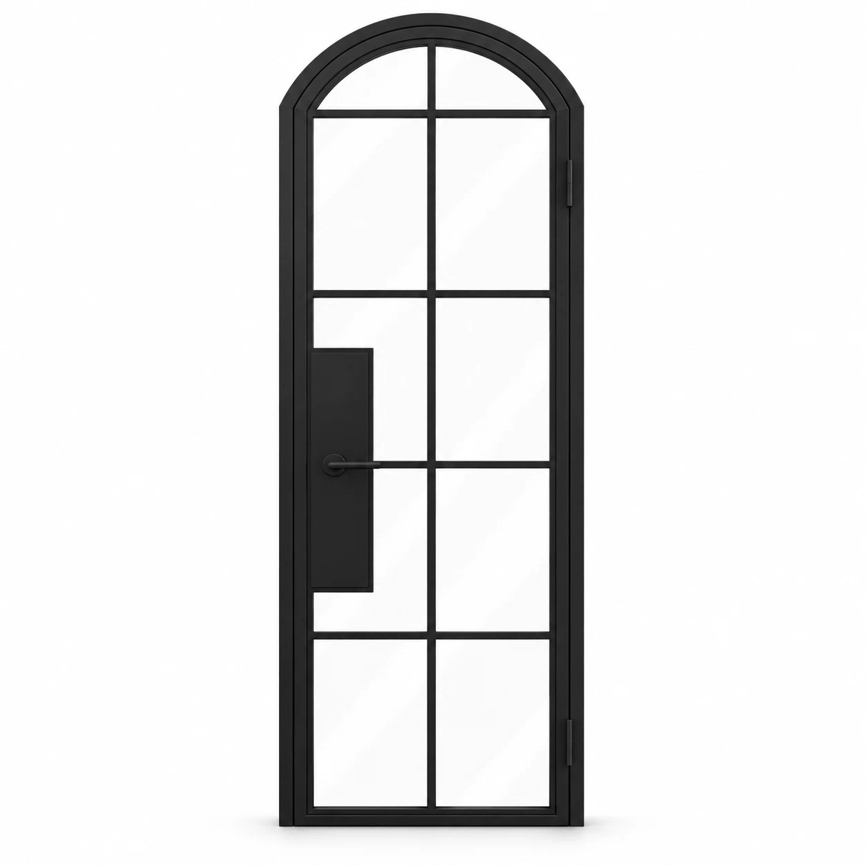 10 Lite Steel Pantry Arched Top French Door on a white background — product visualization