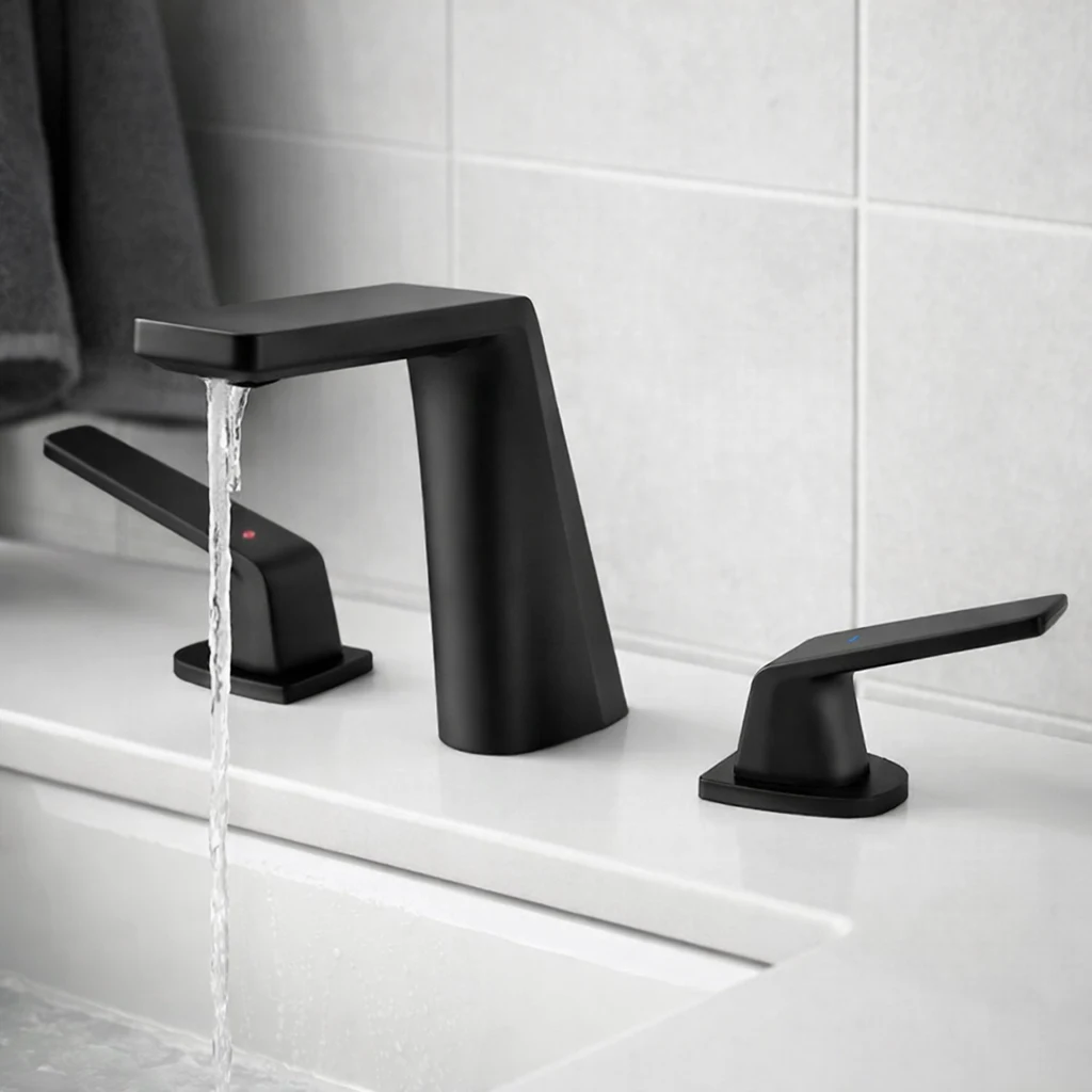 Dilusso Wilson Bridge Kitchen Faucet, Matte Black