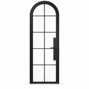 10 Lite Steel Pantry Round Top French Door on a white background — product visualization