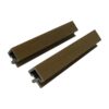 Fluted Panel Walnut Corner Trim