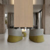 Natural Veneered Wall Panel Gray Cathedral Grain