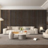 WPC Fluted Slat Wall Panel Dark Walnut
