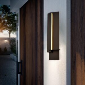 Luxcel Bronze Outdoor Wall Light