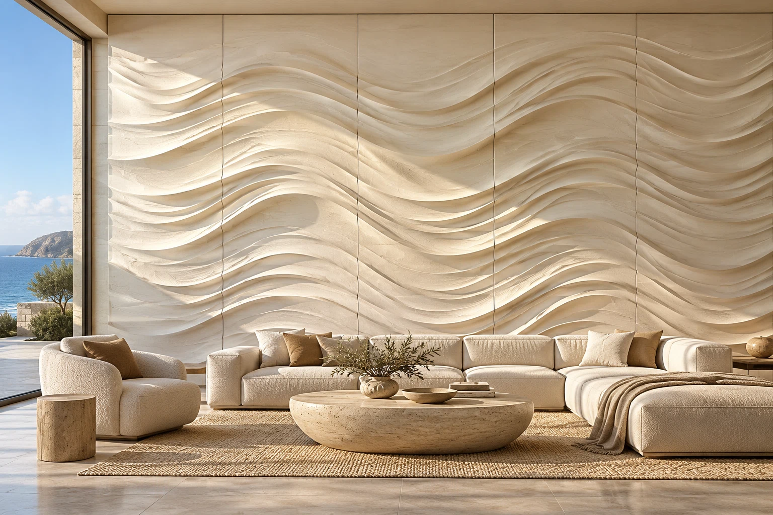 Tidal Custom Architectural Wall Panels — architectural interior design concept
