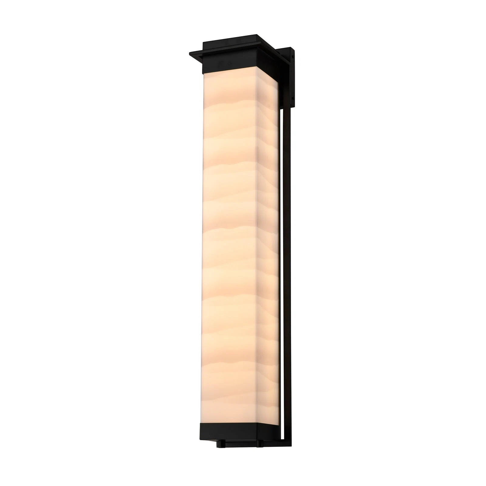Livia Bronze Led Outdoor Wall Scones