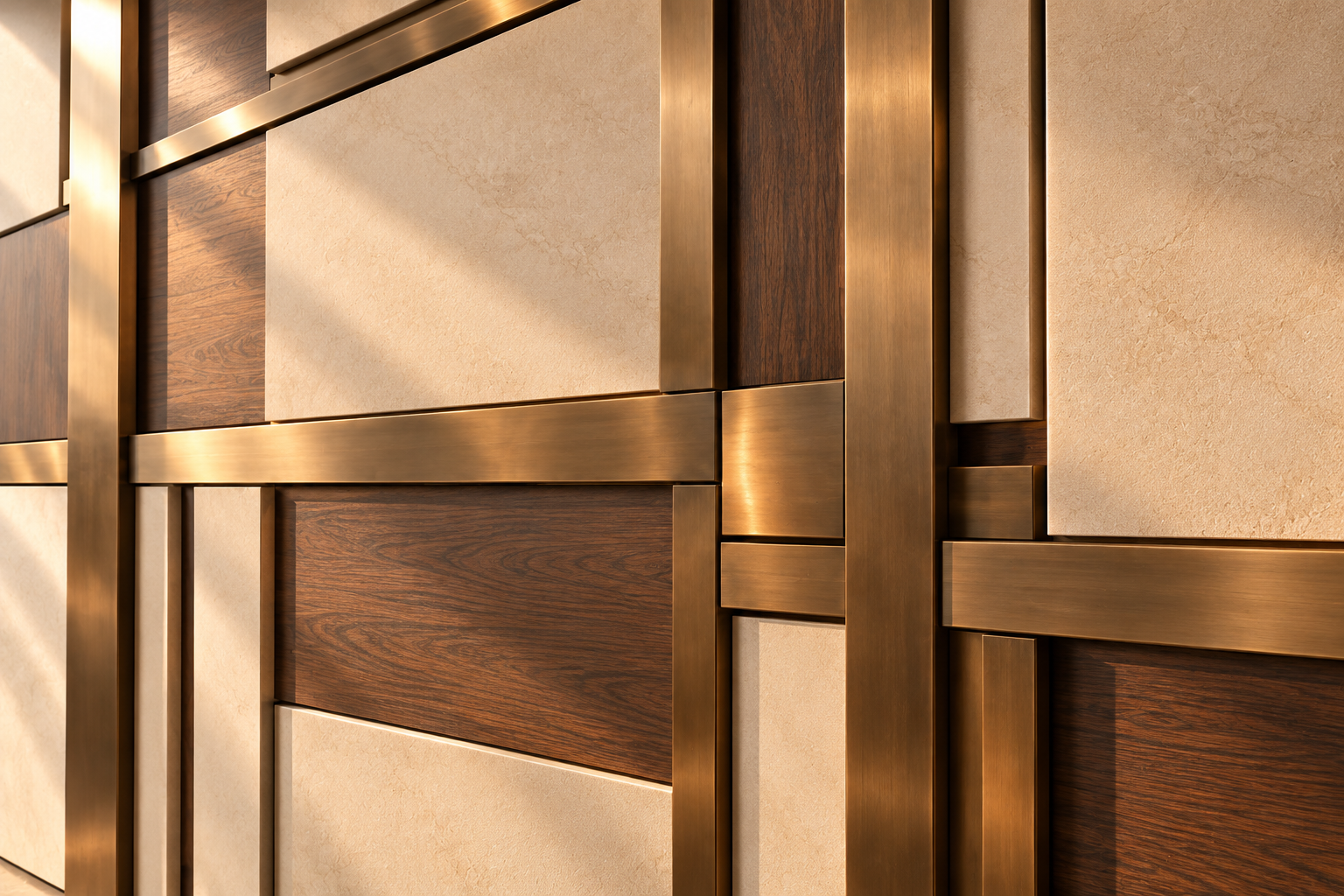 Axiom custom wall panel — close-up design detail