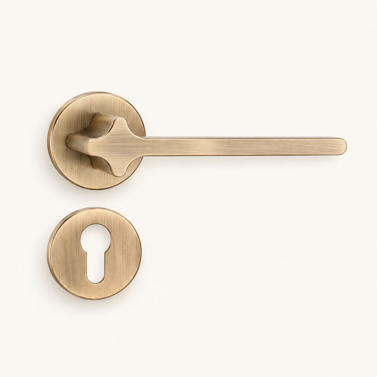 USABD Kensington Lever — Brass
