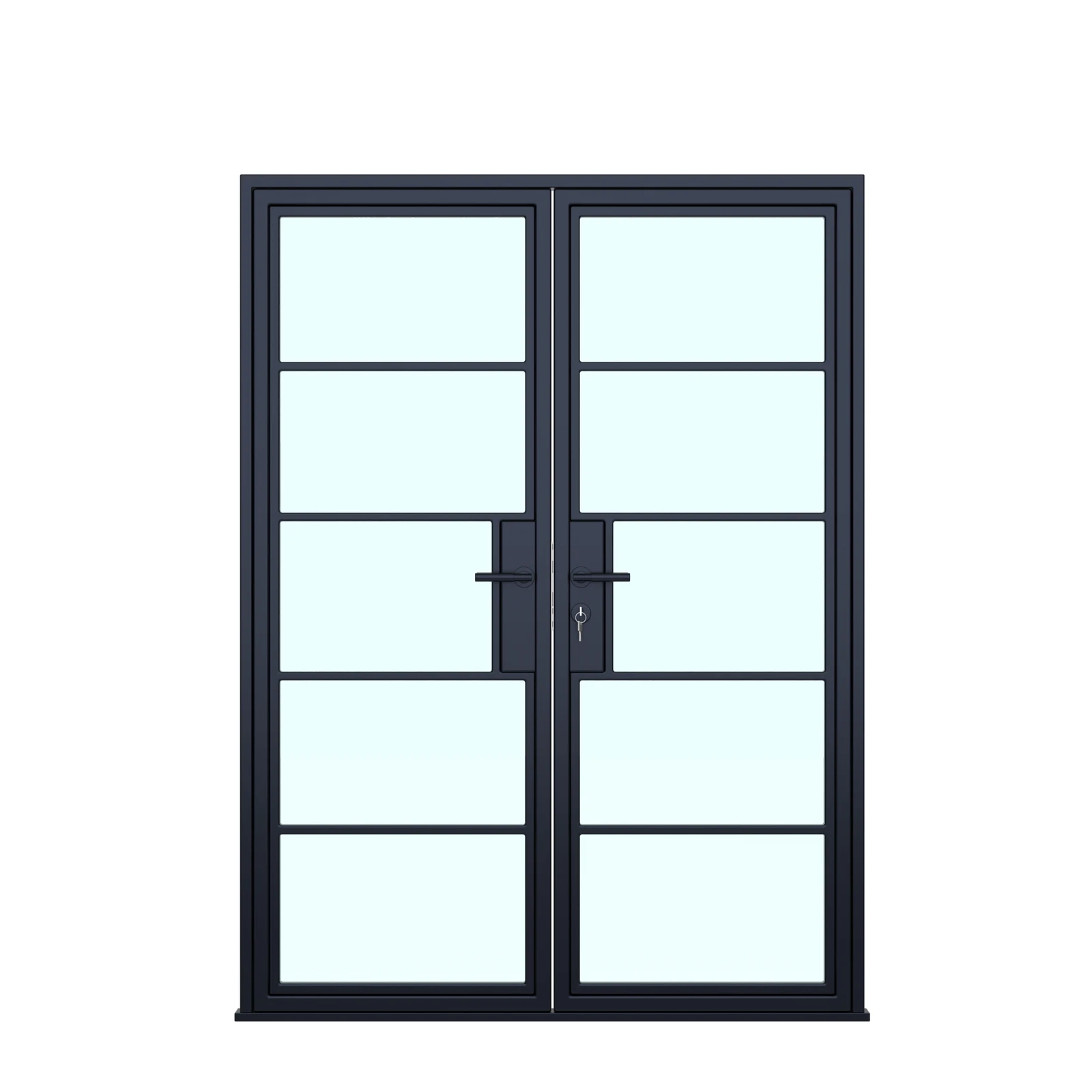 5 Lite - Double | Steel French Door 60 x 96"