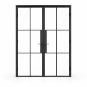 6S Double Cold-Rolled Steel Pantry Door on a white background — product visualization