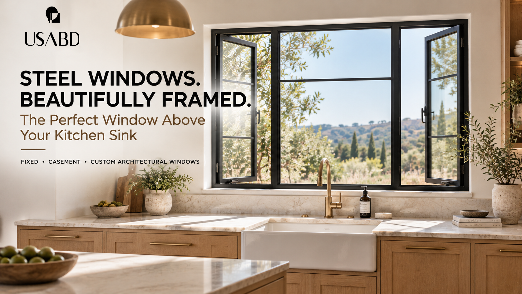 Steel Windows Over a Kitchen Sink: How to Choose the Right Size, Style & Layout