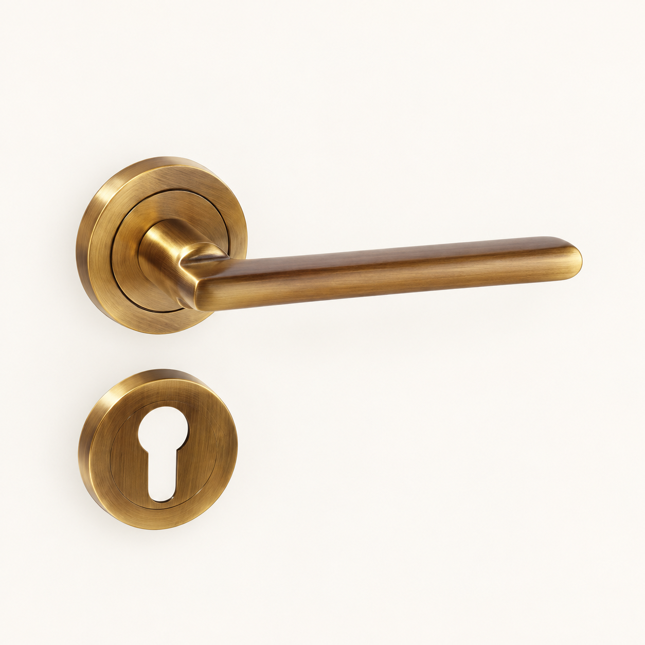 USABD Chatham Lever — Antique Brass