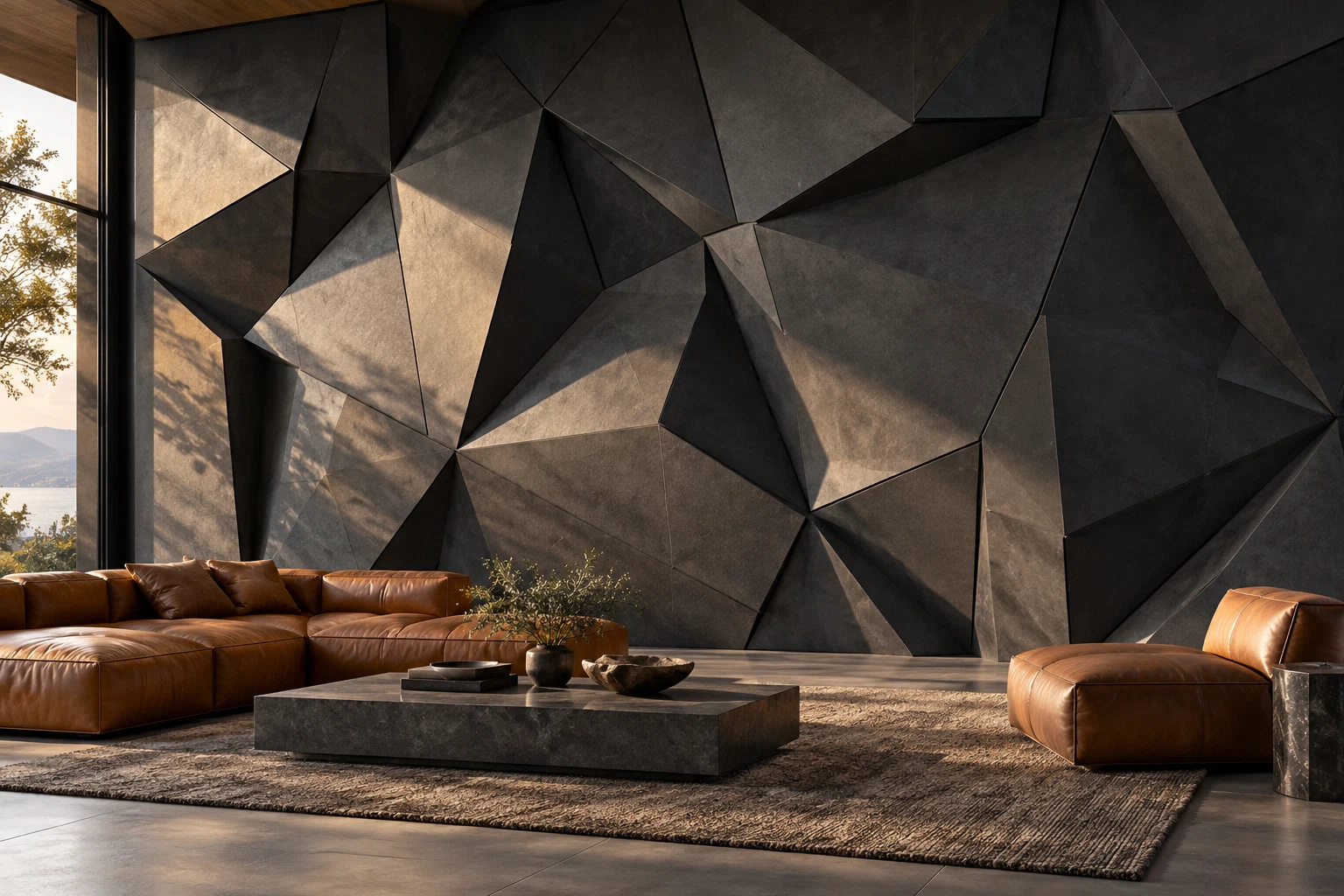 Obsidian Custom Architectural Wall Panels — architectural interior design concept