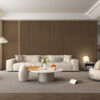 WPC Fluted Slat Wall Panel Brown Chestnut