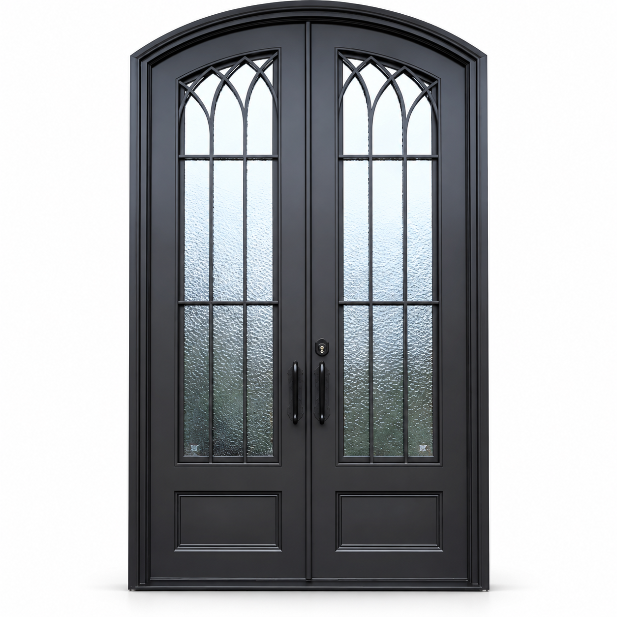 Briarcrest Crown Double on a white background — design visualization; hardware and finish are illustrative