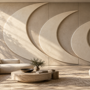 Crescent Custom Architectural Wall Panels — architectural interior design concept