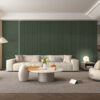 WPC fluted slat wall panels classic wood