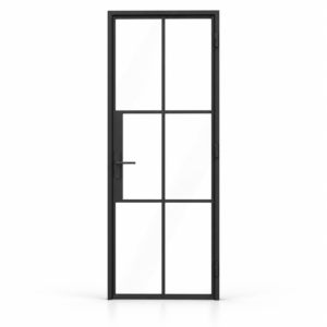 6S Single Cold-Rolled Steel Pantry Door on a white background — product visualization
