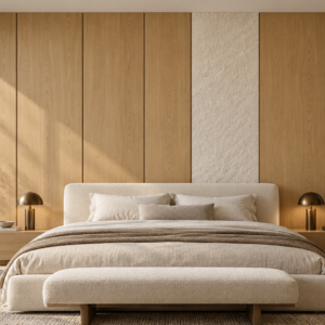 Layered Custom Architectural Wall Panels interior concept visualization