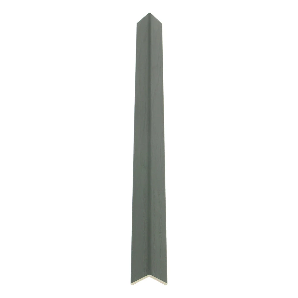 WPC wall panels with the WPC Corner Trim Wall Panel