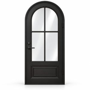 Ashbourne Four Panel Single on a white background — design visualization; hardware and finish are illustrative