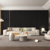 WPC Fluted Slat Wall Panel Black Ebony