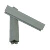 Fluted Panel Gray Corner Trim