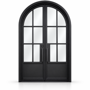 Ashbourne Six Panel Double on a white background — design visualization; hardware and finish are illustrative