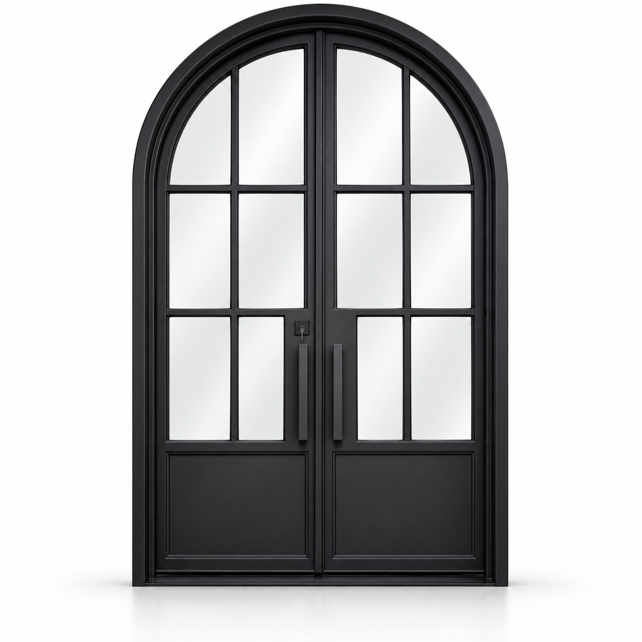 Ashbourne Six Panel Double on a white background — design visualization; hardware and finish are illustrative
