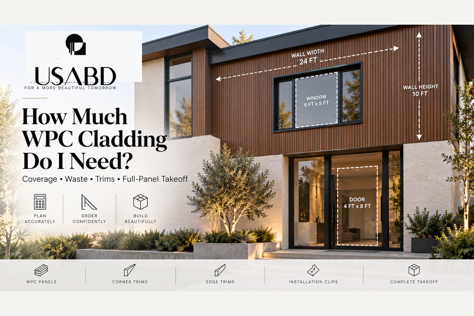 How Much WPC Cladding Do I Need? A Coverage, Waste & Trim Guide