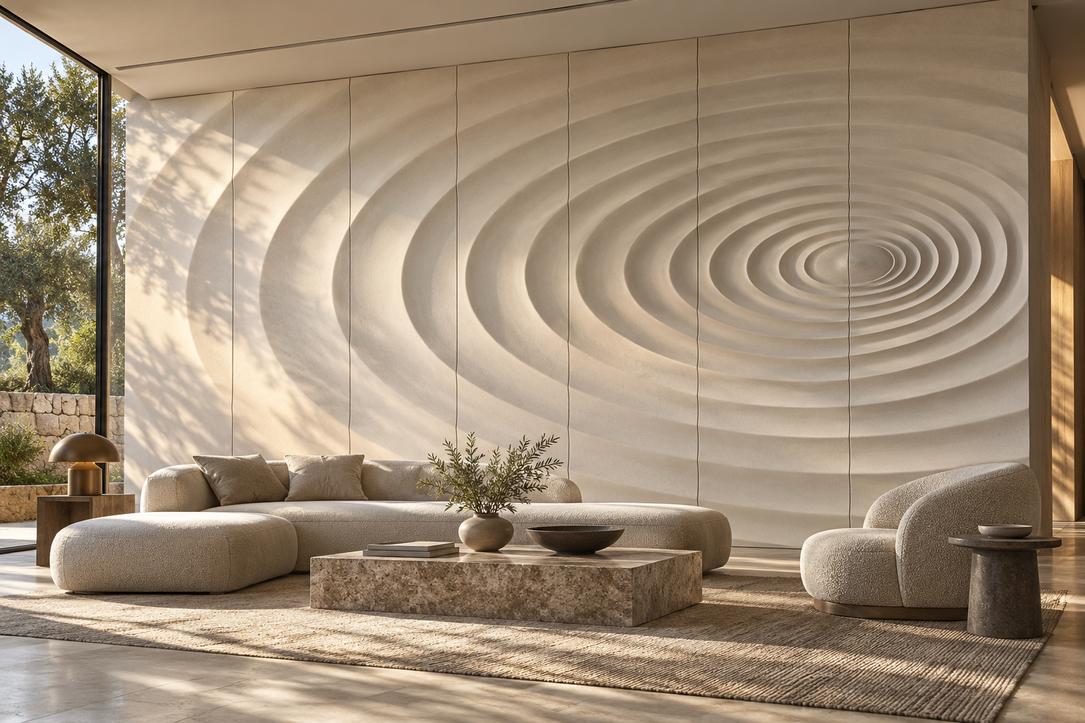 Ripple Custom Architectural Wall Panels — architectural interior design concept