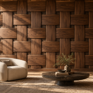 Parquet Custom Architectural Wall Panels — architectural interior design concept