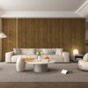 Image of WPC Fluted Slat Wall Panel in Alder