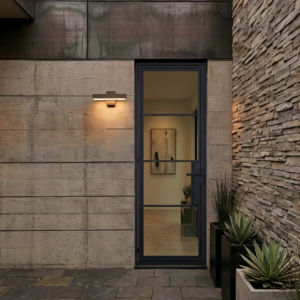 4 Lite - Single | Steel French Doors 32 x 96"