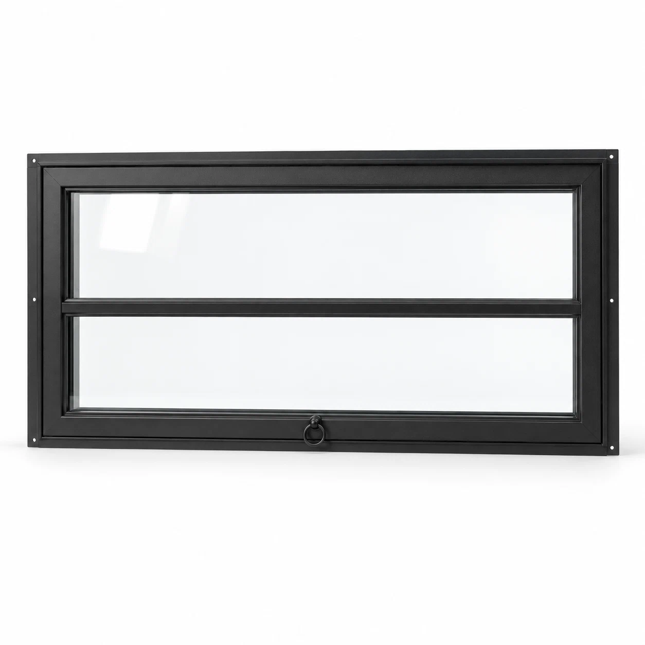 2 Lite Awning Steel Window — white-background product visualization