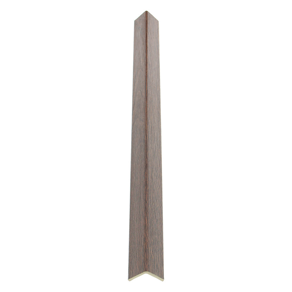 WPC Corner Trim Wall Panel Wood Dark