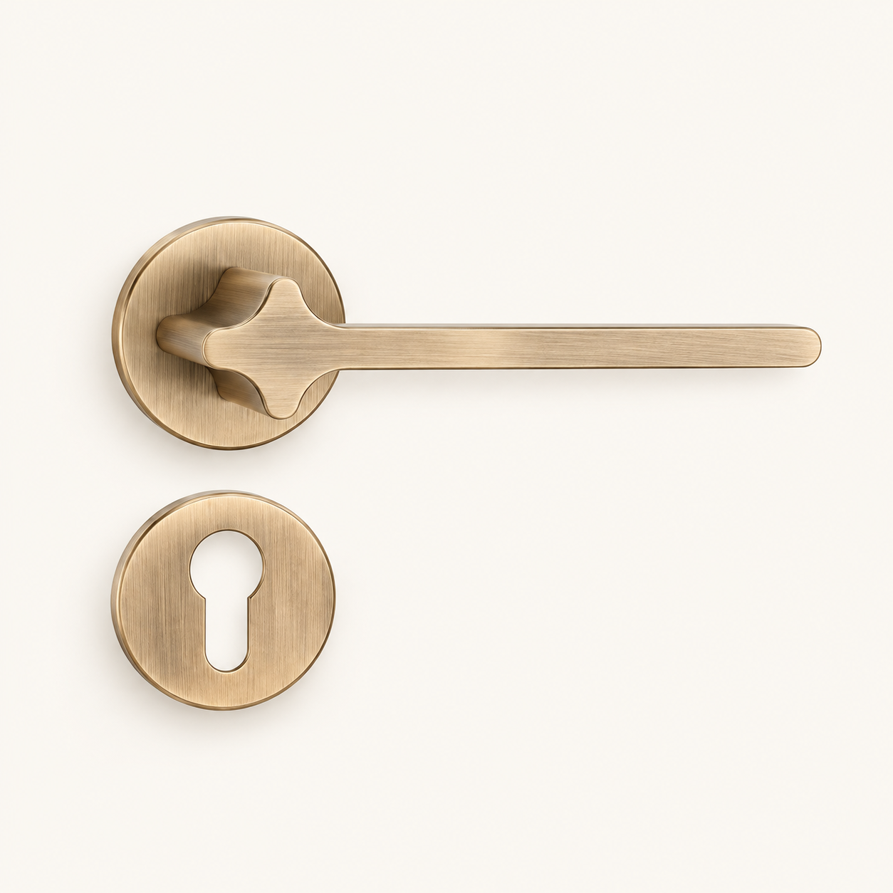 USABD Kensington Lever — Brass