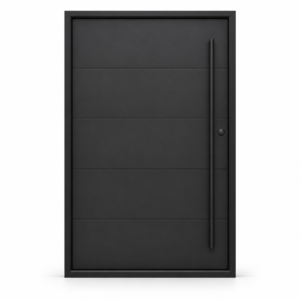 Beacon Pivot Steel Door on a white background — product visualization