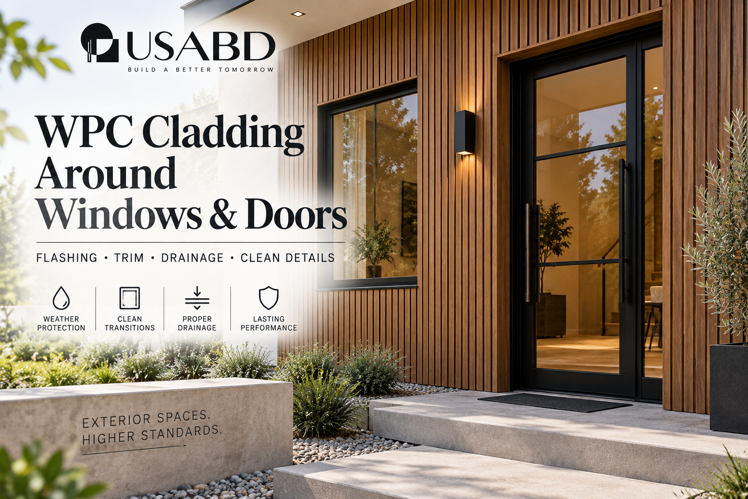 How to Install Exterior WPC Cladding Around Windows & Doors
