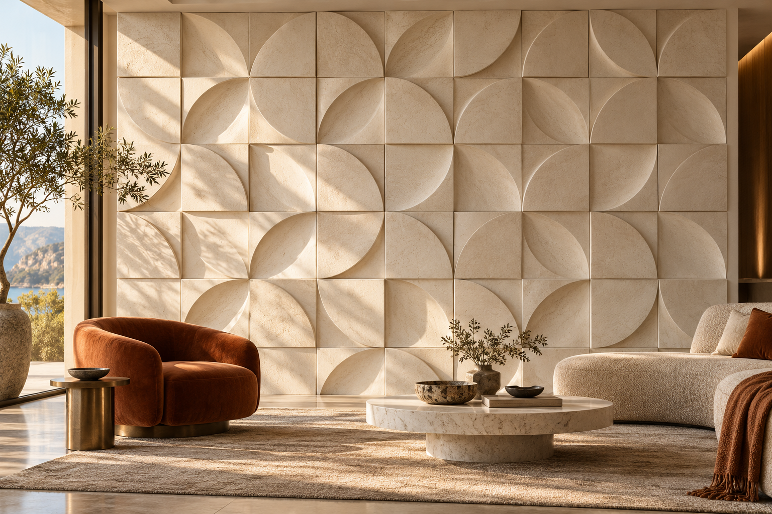 Tessera Custom Architectural Wall Panels — architectural interior design concept