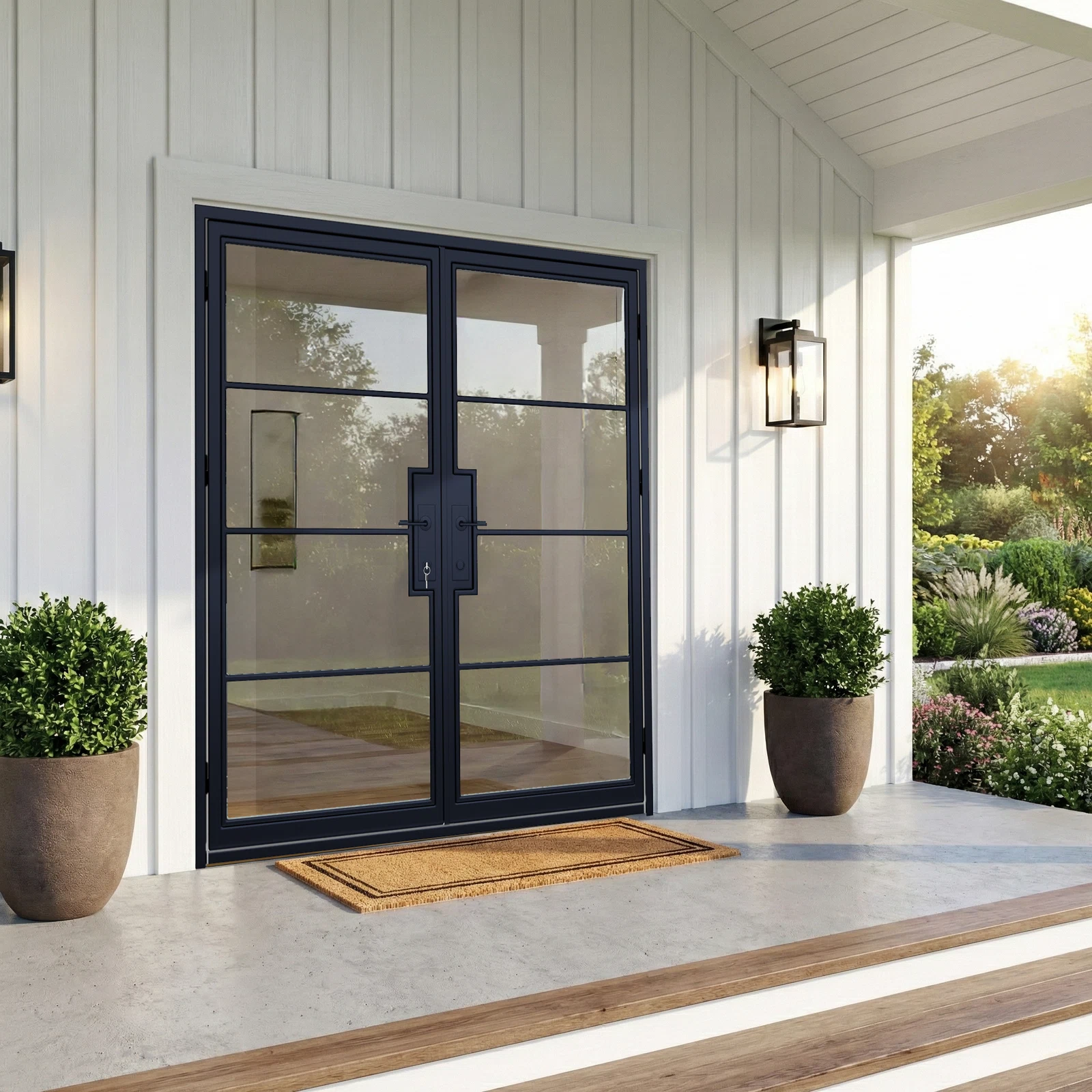 Image 4 Lite Double Steel Door of USABD