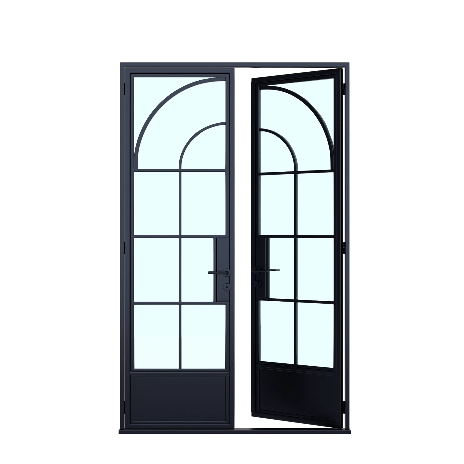 Cuivre Classic Double | Steel French Door 60 x 80"