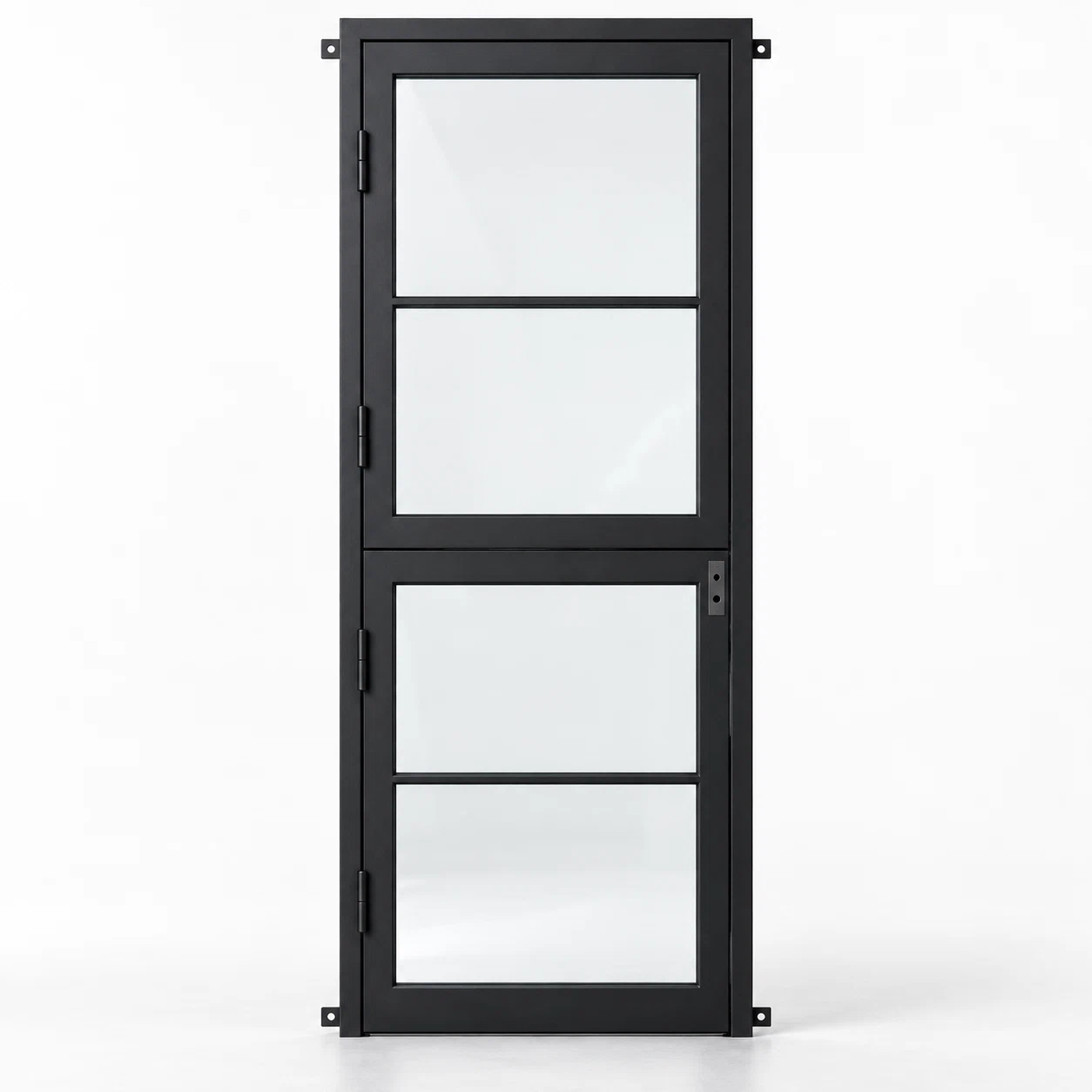 4 Lite Single Dutch Steel Door — studio AI-generated design visualization