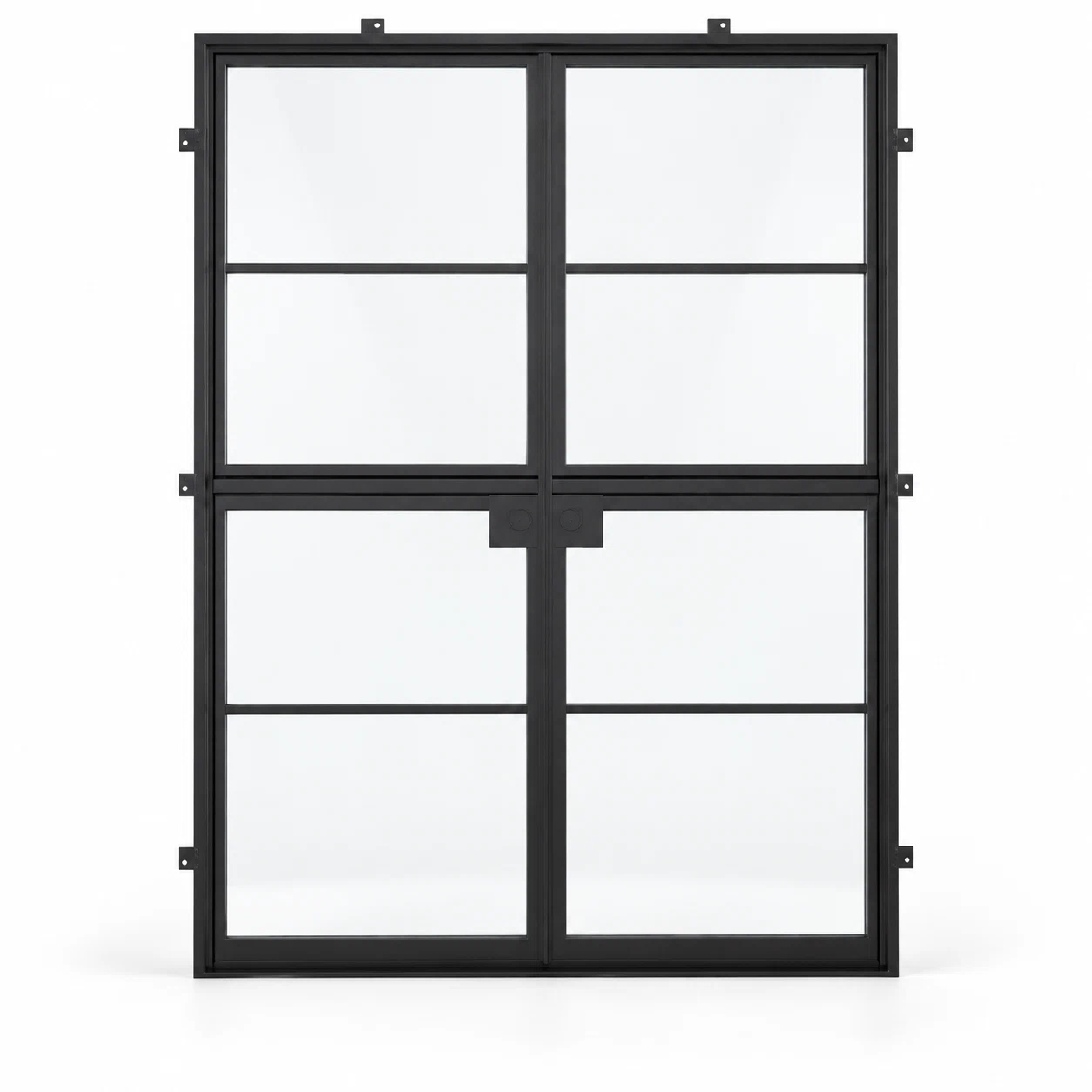 4 Lite Double Dutch Steel Door — studio AI-generated design visualization